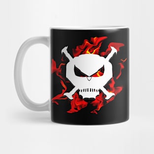 Fire Skull Mug